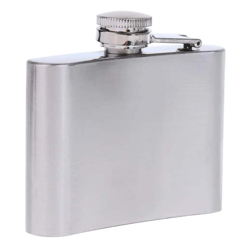 Stainless Steel Hip Flask - Stylish Alcohol Flagon Pot