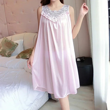 Women’s Satin Lace Nightgown