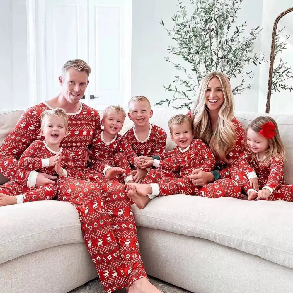 Christmas Family Matching Pajamas | Daddy, Mommy & Me Sleepwear Set