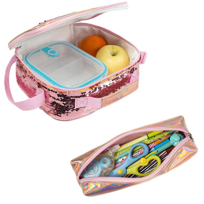 3-Piece Backpack Set for Girls