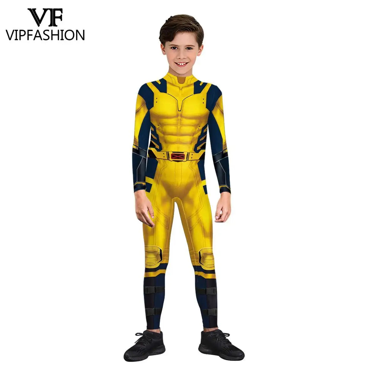 VIP FASHION Kids Wolverine Deadpool Costume