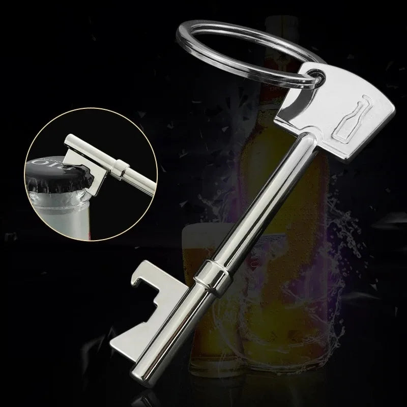 Portable Metal Bottle Opener Keychain – 1-3pcs for Beer & Can Opening