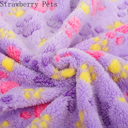 Super Soft Flannel Fleece Pet Blanket