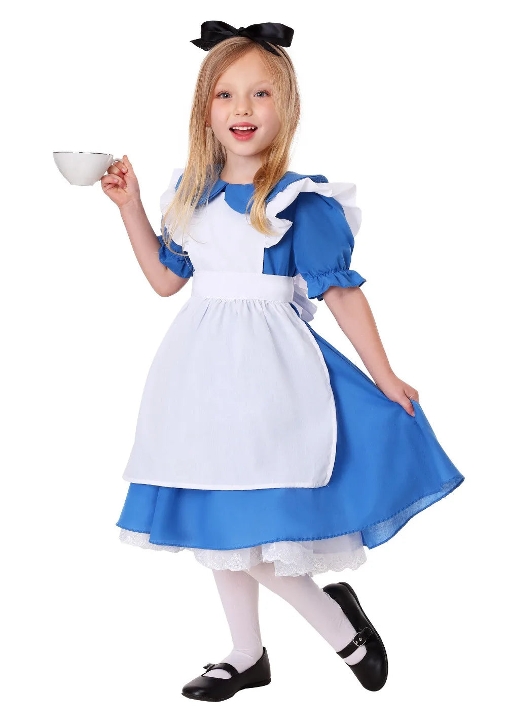 Children's Blue Alice in Wonderland Costume