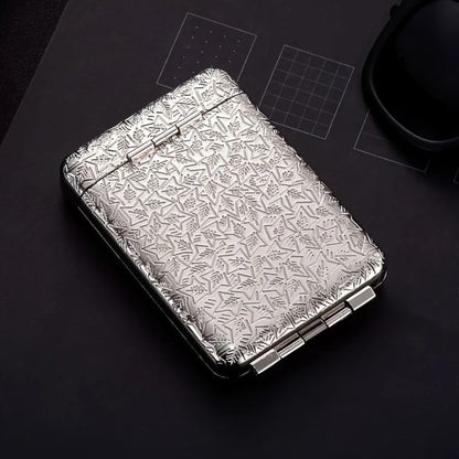 Luxury Vintage Engraved Cigarette Case Holder