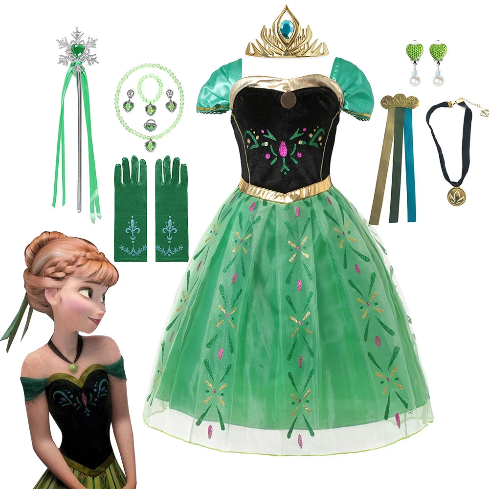 Disney Frozen Elsa & Anna Costume for Kids