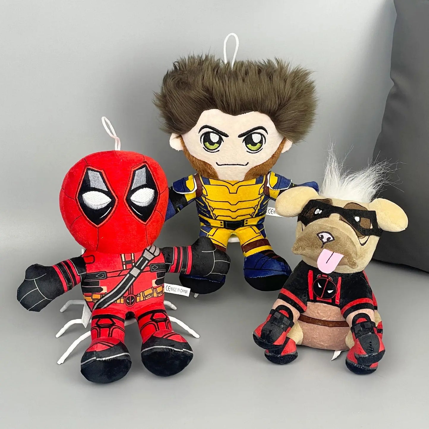 Deadpool Plush Doll 25cm – Soft Cartoon Action Figure Pillow