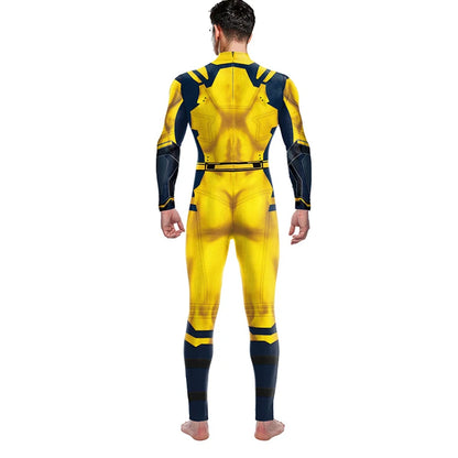 Superhero Wolverine Deadpool Cosplay Jumpsuit | Unisex