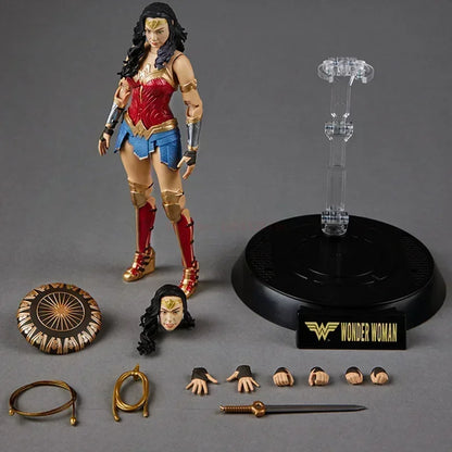 DC Wonder Woman Flash Action Figure | Removable Anime Model