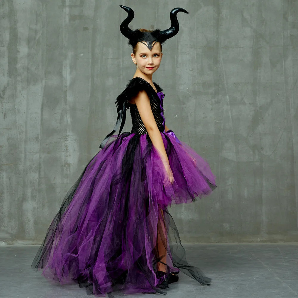 Maleficent Halloween Costume for Kids