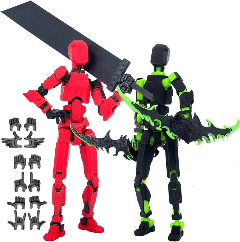 Multi-Jointed Shapeshift Robot – 3D Mannequin Figure