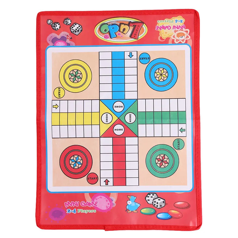 Kids Classic Flight Chess – Ludo Board Game for Family Fun