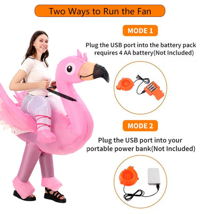 Flamingo Inflatable Costume