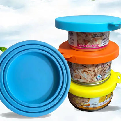 3-in-1 Silicone Pet Food Can Cover