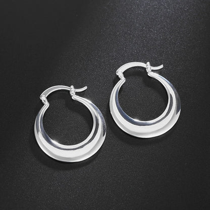 925 Sterling Silver Hoop Earrings | Cute Jewelry for Women