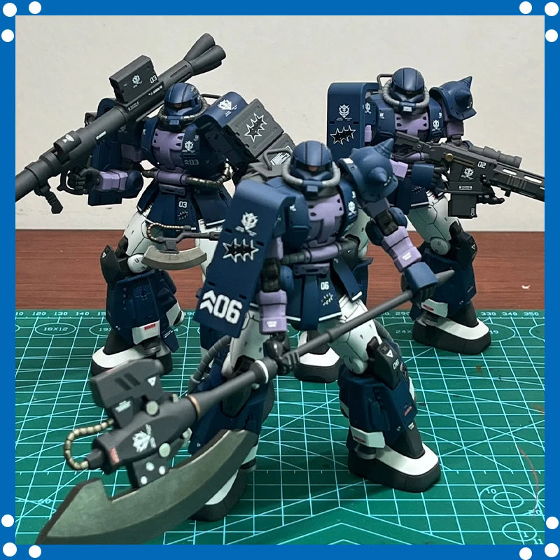 Gaogao HG 1/144 Zaku MS-06R-1A Assembly Model Kit