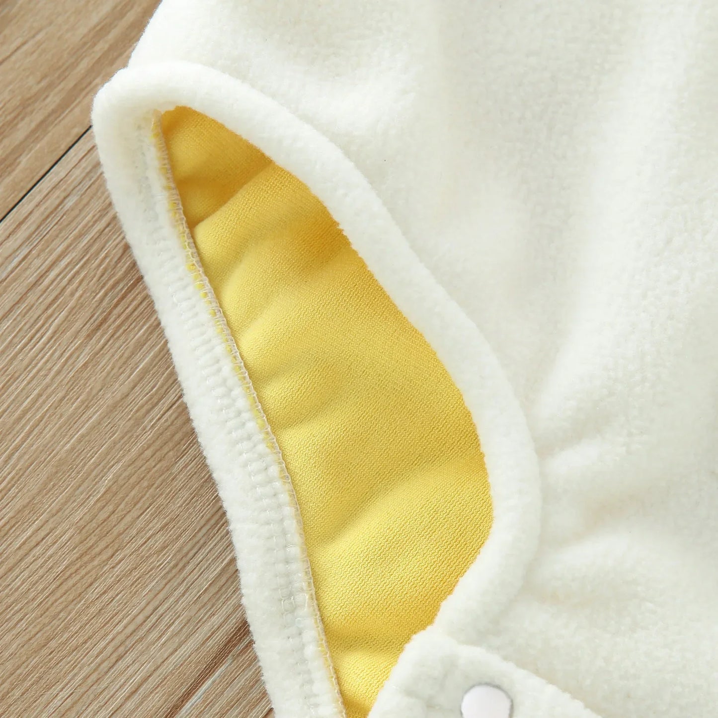 Newborn Chicken Costume Plush Romper