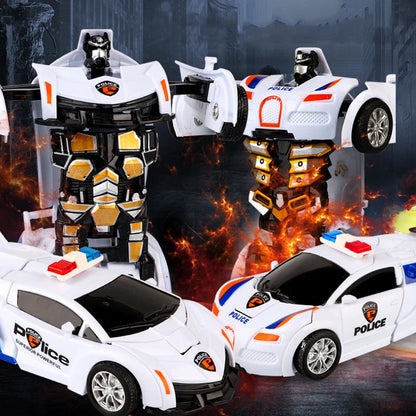 Mini 2-in-1 Deformation Car – Automatic Transform Robot Toy