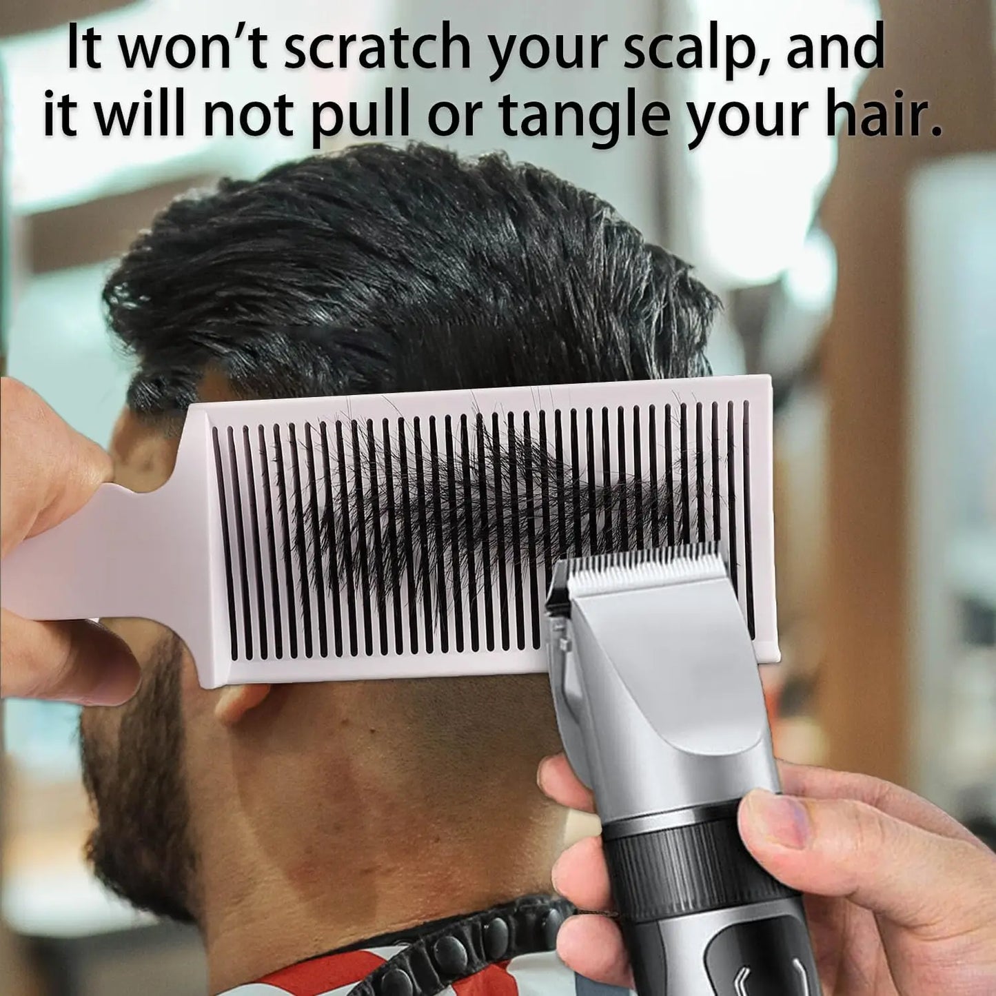 Barber Fading Comb | Heat-Resistant Hair Cutting Tool