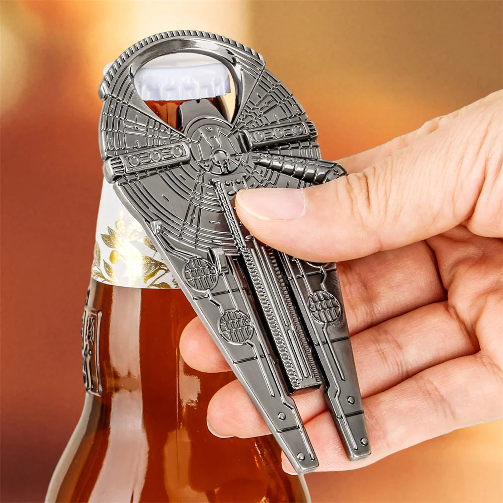 Space Ship Shaped Beer Bottle Opener – Unique Gift for Men