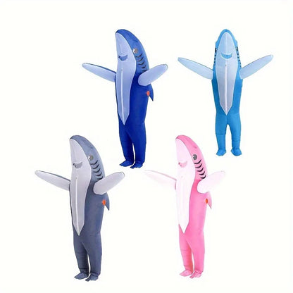 Standing Shark Inflatable Costume - 2 Sizes