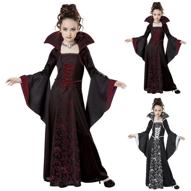 Halloween Witch & Vampire Costume for Kids