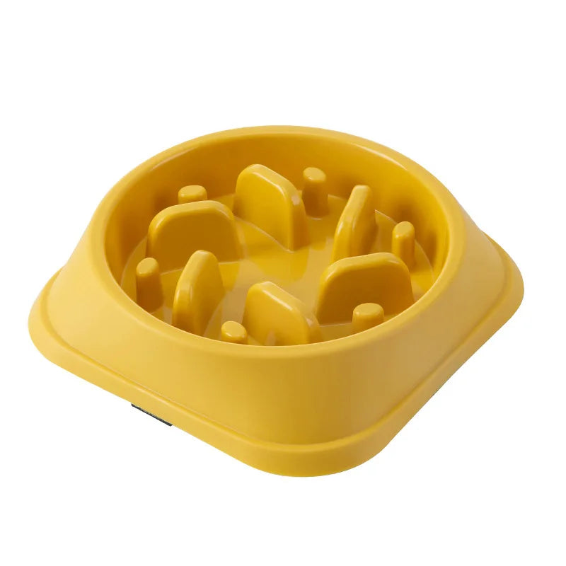 Pet Cat Dog Slow Food Bowl | Anti-Choking