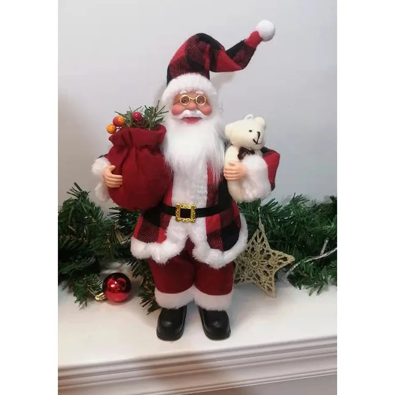 Standing Santa Claus Doll Christmas Ornament