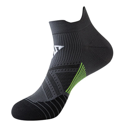 3 Pairs Compression High Elastic Tube Socks – Men’s Running & Sports