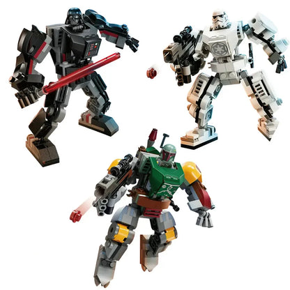 Space Wars Buildable Figures