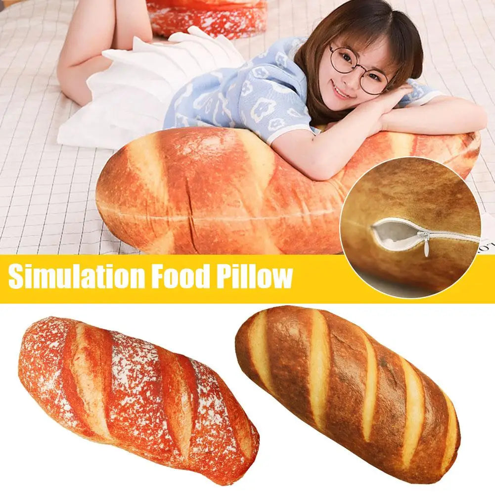 20 cm French Bread Plush Pillow