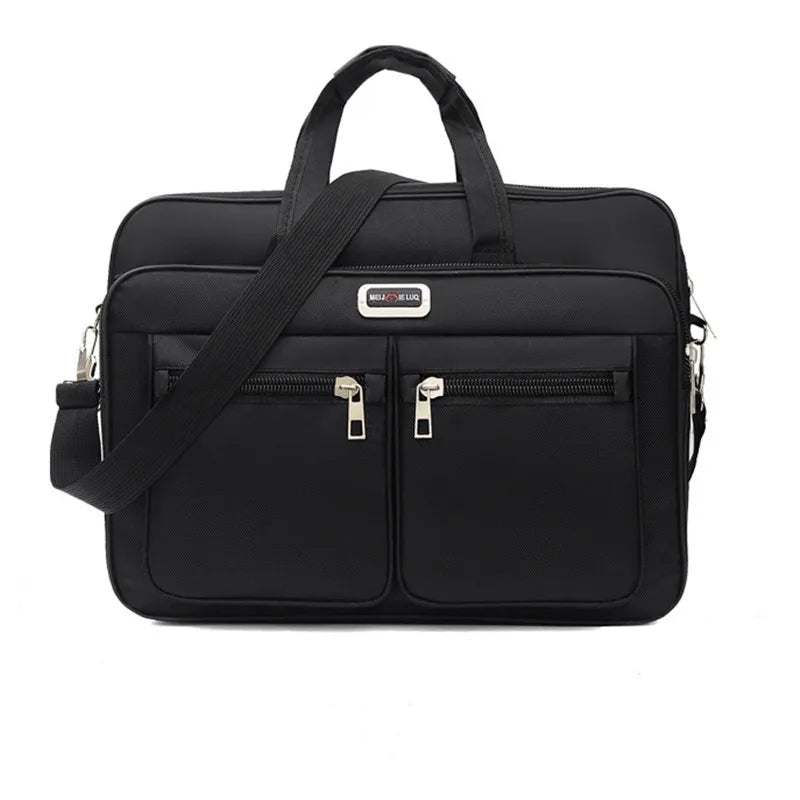 Fashion Large Capacity Men’s Briefcase - Multifunction Laptop Bag