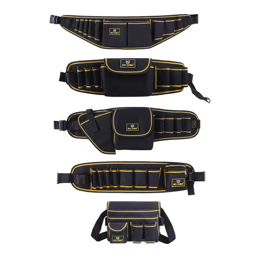 Premium Tool Belt Organizer | Multifunctional Waist Pouch for Construction Workers & Electricians