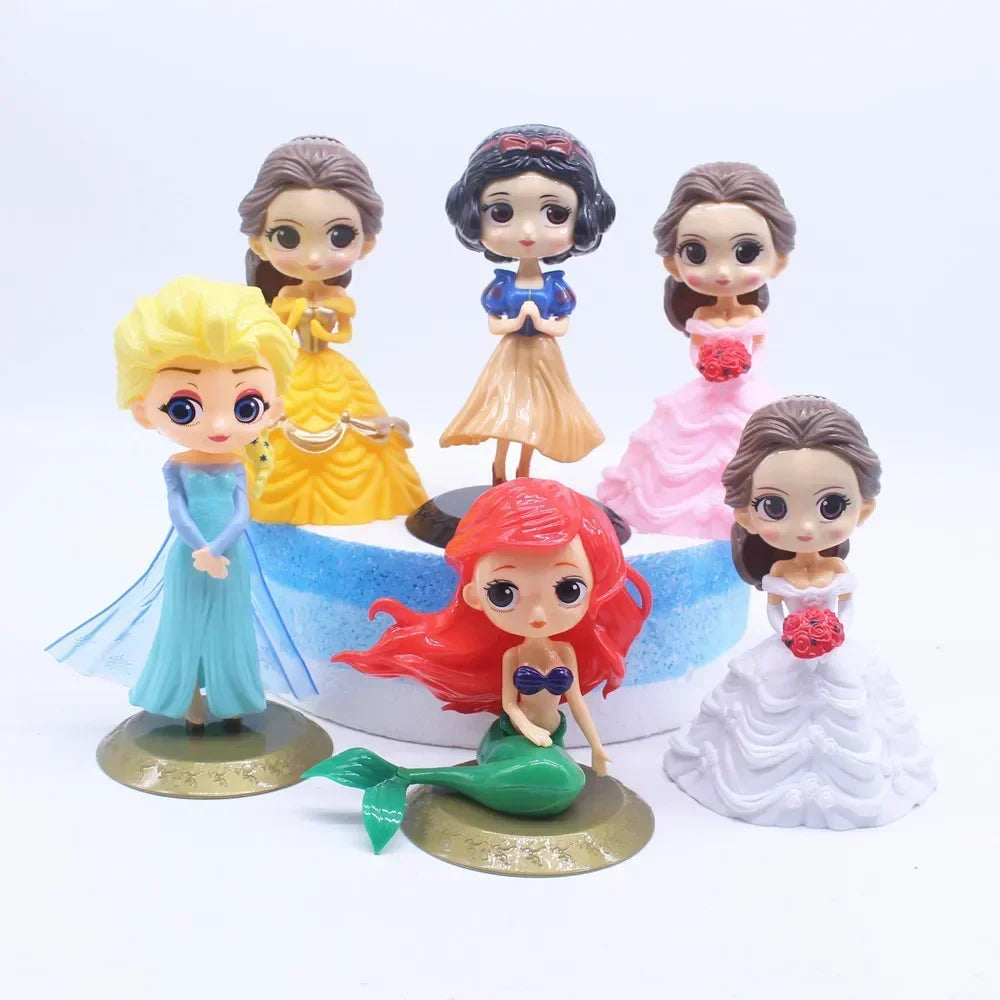 Disney Frozen 2 Elsa & Anna PVC Action Figures Set (5/6pcs)