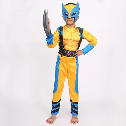 Wolverine Jumpsuit & Mask for Kids