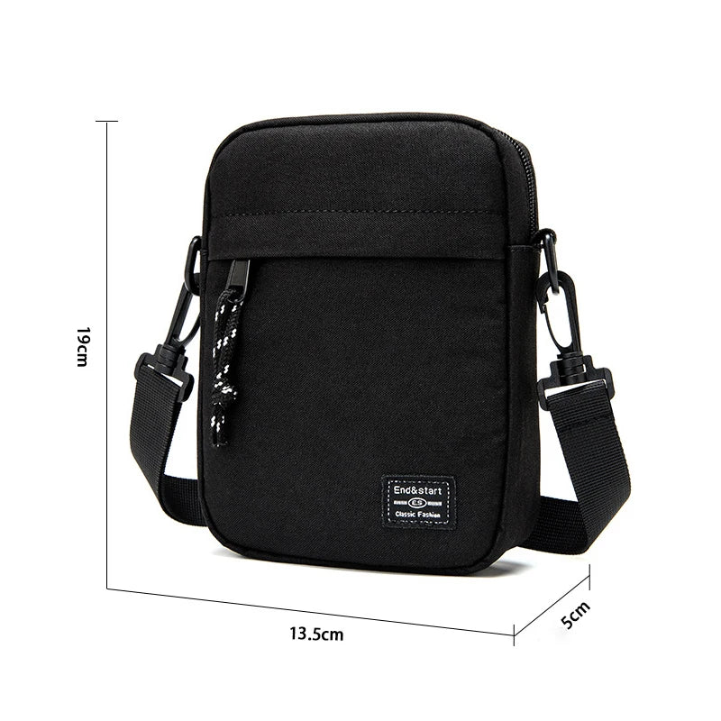 Men's Nylon Shoulder Side Bag