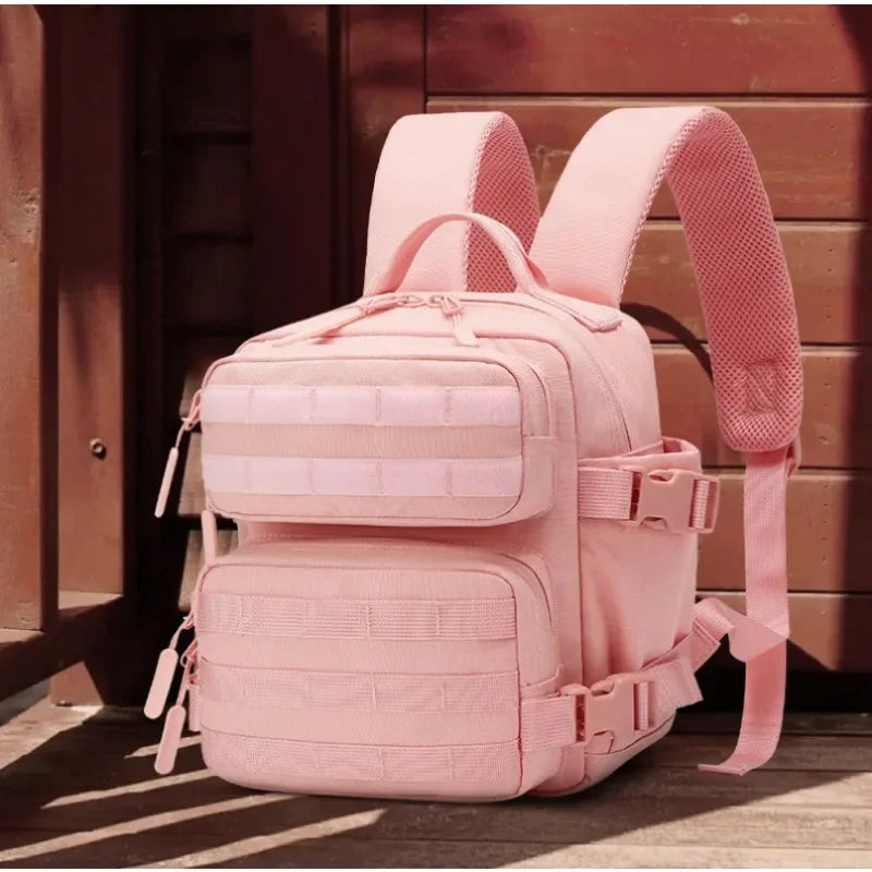 Mini Waterproof Pink Backpack for Women