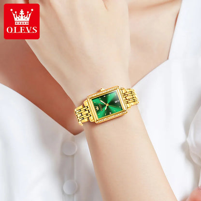 OLEVS 9995 Elegant Quartz Ladies Wristwatch - Luxury Waterproof