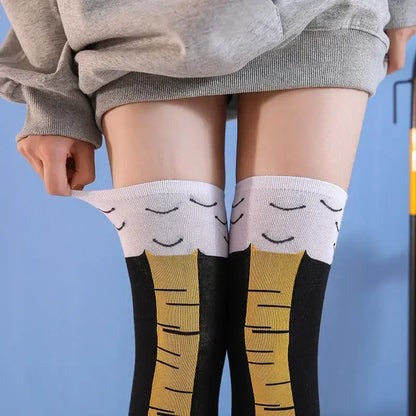 Chicken Paws Knee-High Socks