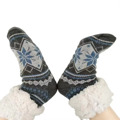 Non Slip Floor Fuzzy Fleece Sock