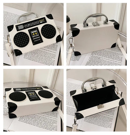 Fun Creative Radio Shape Handbag