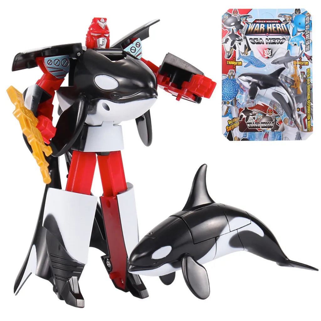 Intelligent Shark Transformer Robot