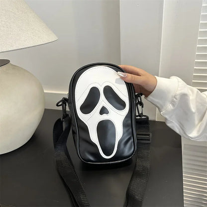 Funny Ghost Skull Shoulder Bag