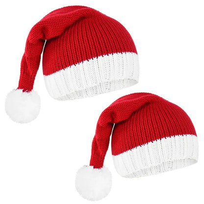 Santa Hat-Knitted Soft Beanie