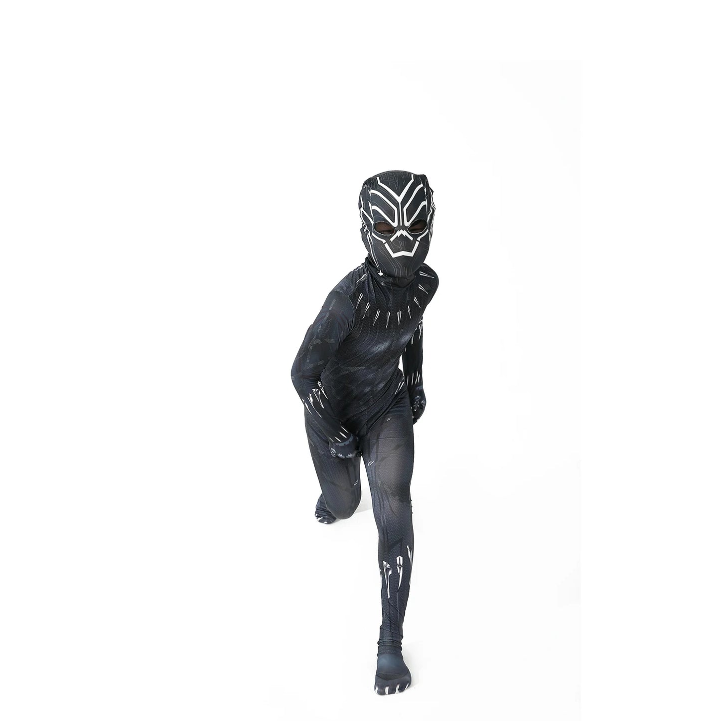 Anime Superhero Black Panther Costume