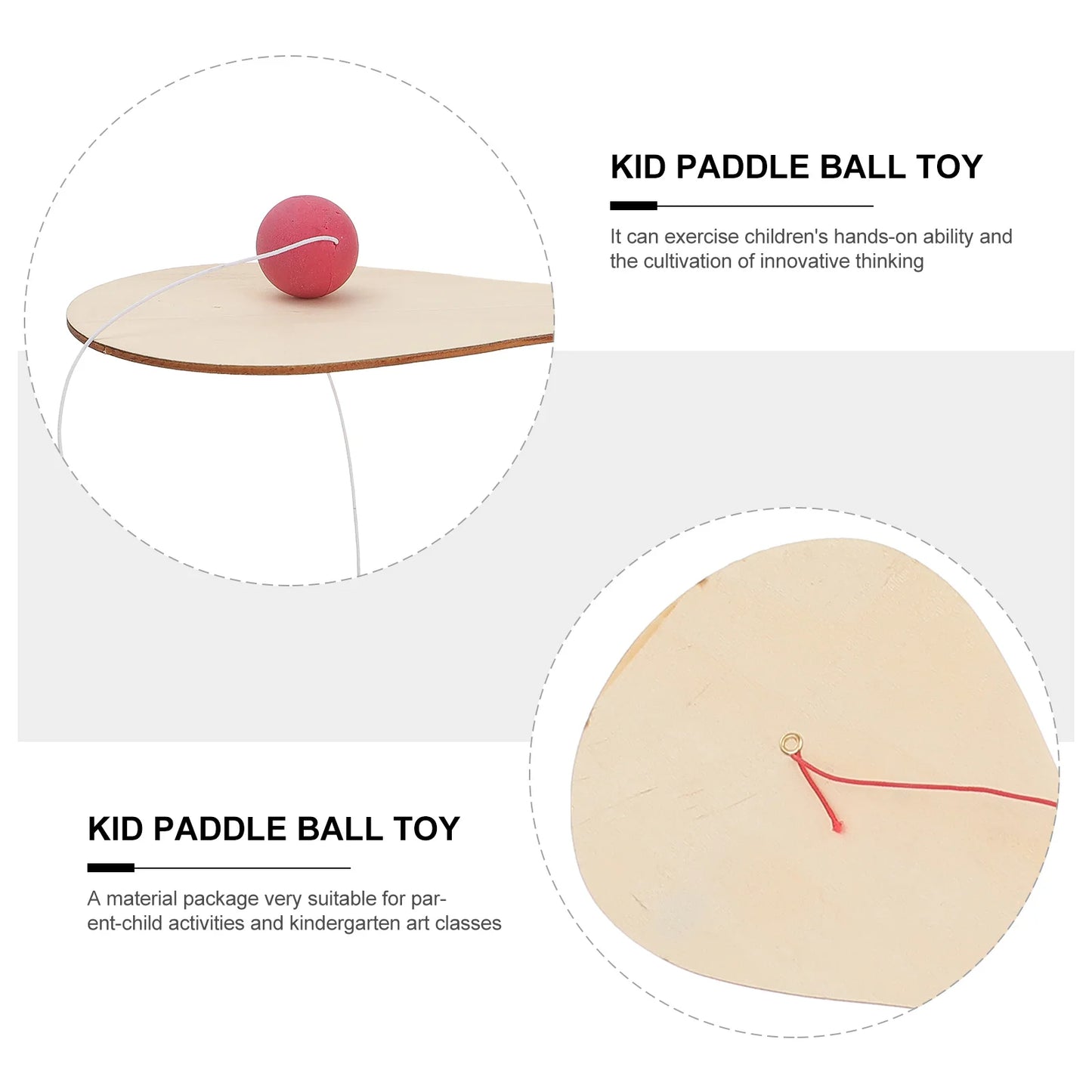 Racket Paddle Balls | DIY Graffiti Kids' Tennis Set