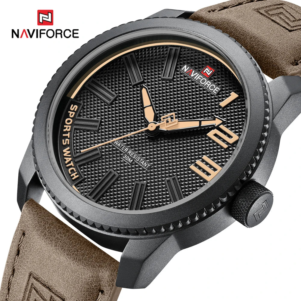 NAVIFORCE Luxury Sports Watch - Waterproof Wristwatch