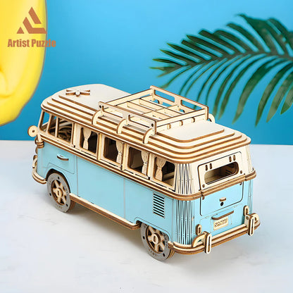 3D Wooden Montessori Model | Building Block Toy & Desk Decor