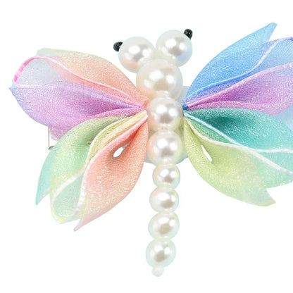 2 pcs Cute Pearl Butterfly Hair Clips for Girls – Chic