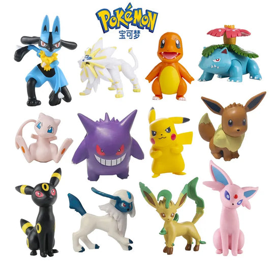 Pokemon Figures – Gengar, Pikachu, Eevee & More Toys